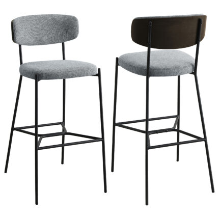 Elison Pub Height Bar Stool Grey (Set of 2) product image