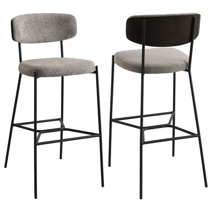 Elison Pub Height Bar Stool Light Brown (Set of 2) product image