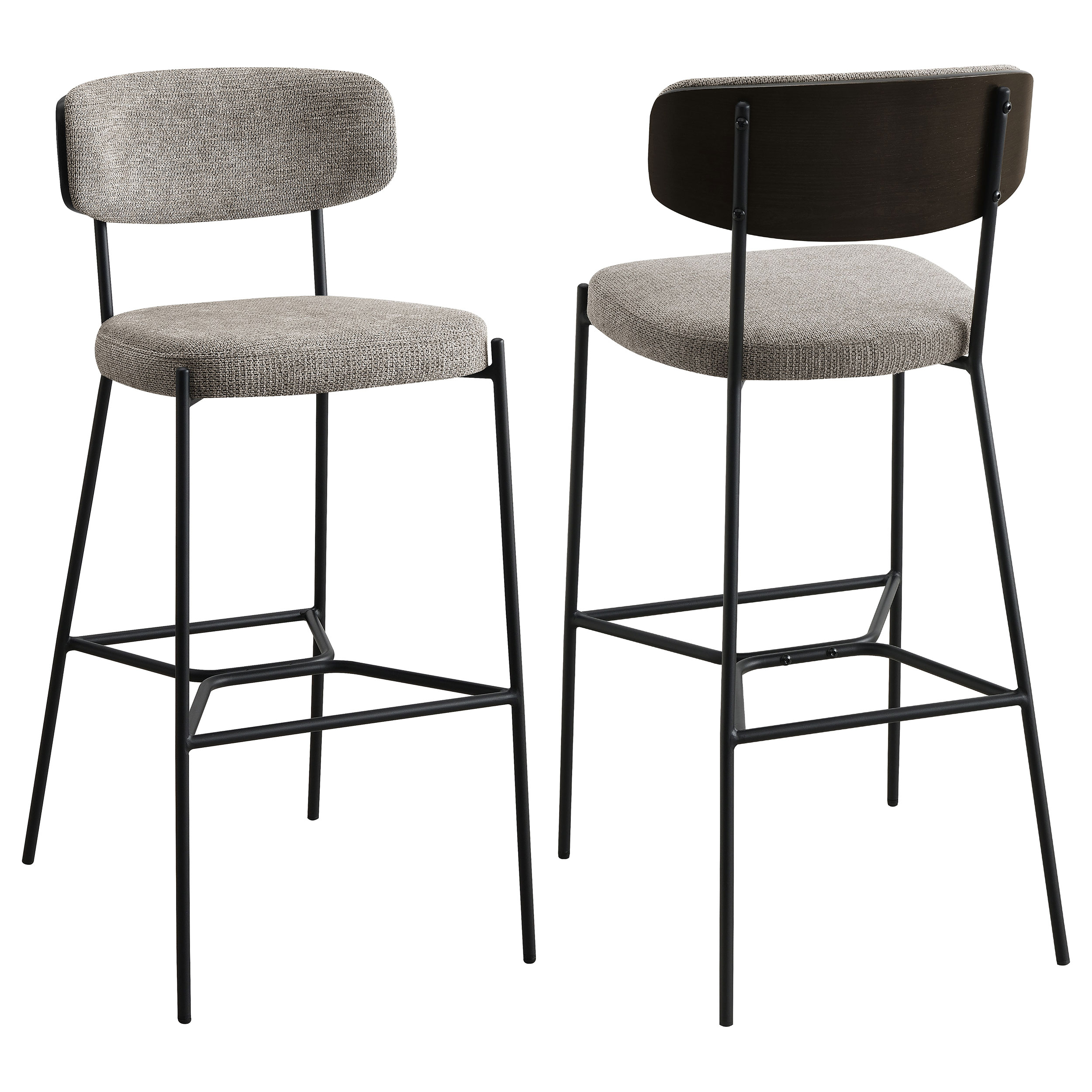 Elison Pub Height Bar Stool Light Brown (Set of 2) Elison Pub Height Bar Stool Light Brown (Set of 2) product image