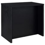 Topanga Engineered Wood Freestanding Home Bar Black product image