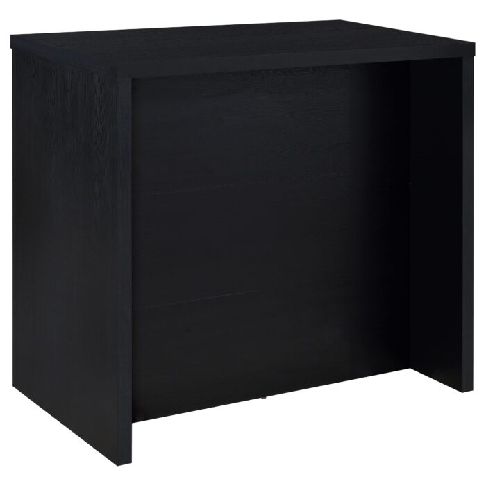 Topanga Engineered Wood Freestanding Home Bar Black product image
