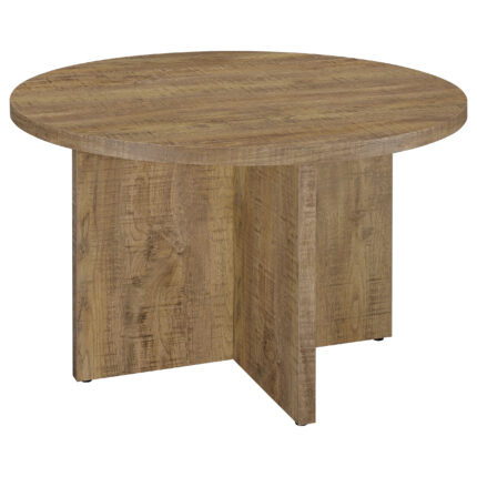 Jamestown Round 47-inch Composite Wood Dining Table Mango product image