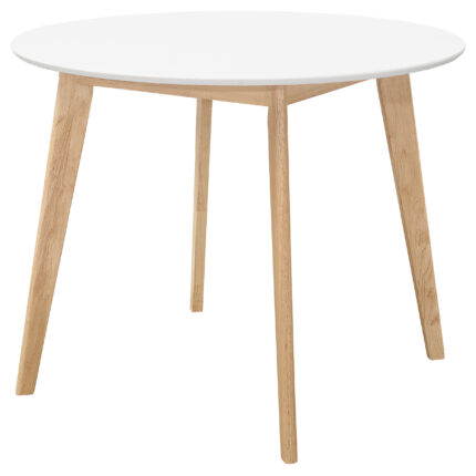 Breckenridge Round 40-inch Round Dining Table Matte White product image