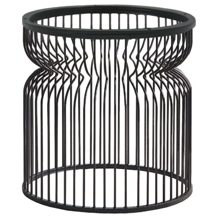 Granvia Round Metal Dining Table Base Gunmetal product image