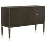 Reseda 4-door Dining Sideboard Server with Shelves Ash Brown product image