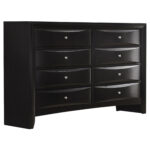 Briana 8-drawer Dresser Black product image