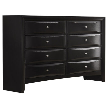 Briana 8-drawer Dresser Black product image