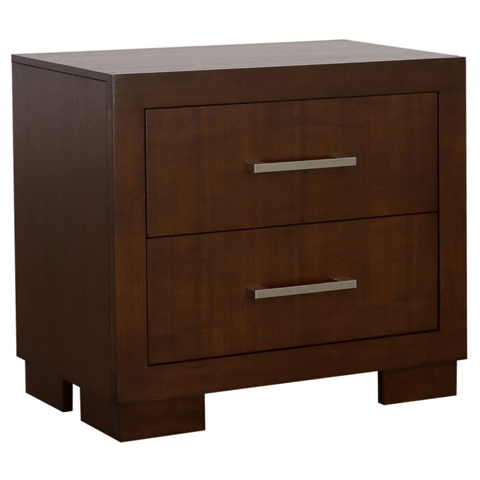 Jessica 2-drawer Nightstand Cappuccino product image