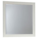 Sandy Beach Dresser Mirror Cream White product image