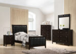 Carlton 4-piece Twin Bedroom Set Cappuccino product image