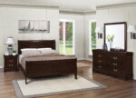 Louis Philippe 4-piece Queen Bedroom Set Cappuccino product image
