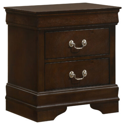 Louis Philippe 2-drawer Nightstand Cappuccino product image