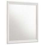 Louis Philippe Dresser Mirror White product image
