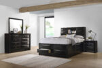 Briana 4-piece Eastern King Bedroom Set Black product image
