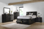 Briana 5-piece Eastern King Bedroom Set Black product image