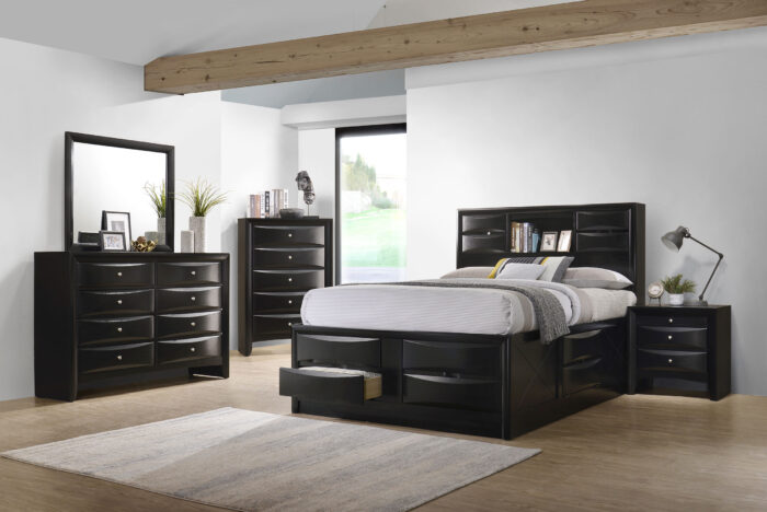 Briana 5-piece Eastern King Bedroom Set Black product image