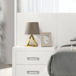 Jessica Wood Bed Panels Cream White product image