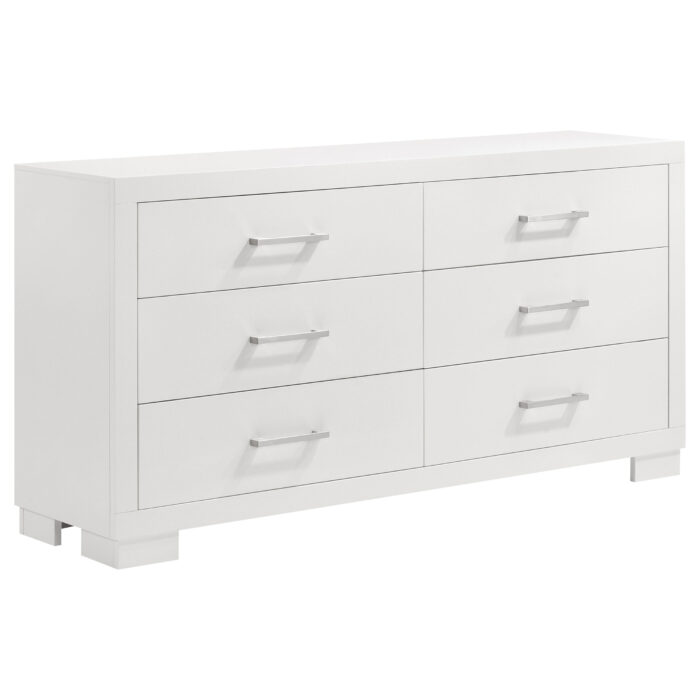 Jessica 6-drawer Dresser Snow White product image