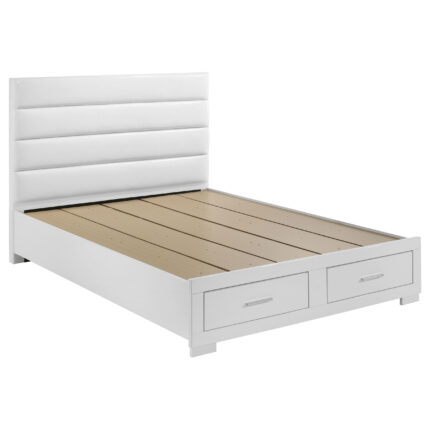 Felicity California King Storage Bed White High Gloss product image