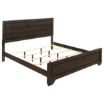 Kauffman Wood Eastern King Panel Bed Dark Cocoa product image