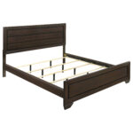 Kauffman Wood California King Panel Bed Dark Cocoa product image