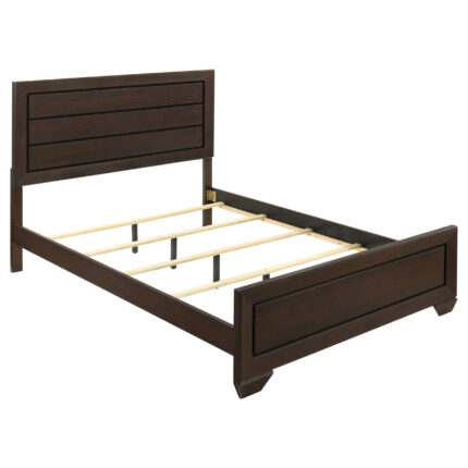 Kauffman Wood Queen Panel Bed Dark Cocoa product image