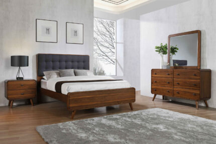 Robyn 4-piece Full Bedroom Set Dark Walnut product image