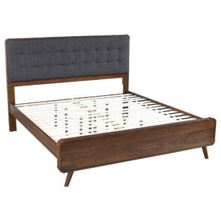 Robyn Wood Eastern King Platform Bed Dark Walnut product image