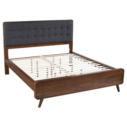 Robyn Wood California King Platform Bed Dark Walnut product image