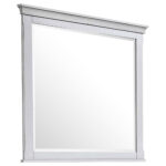 Franco Dresser Mirror Distressed White product image