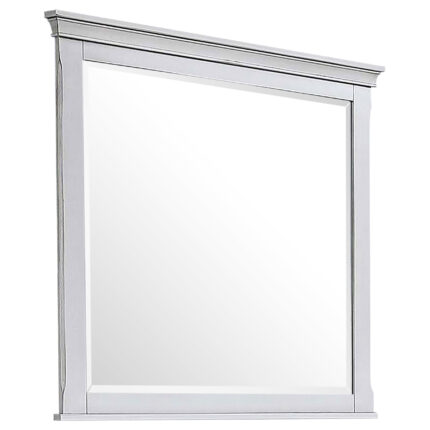 Franco Dresser Mirror Distressed White product image
