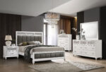 Barzini 5-piece California King Bedroom Set White product image
