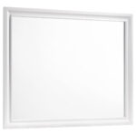 Barzini Dresser Mirror White product image