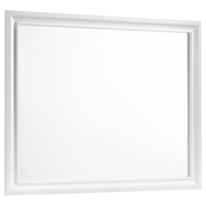 Barzini Dresser Mirror White product image