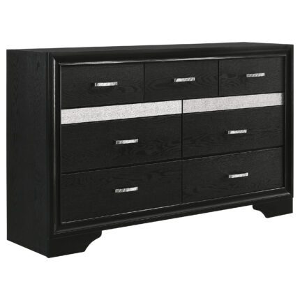 Miranda 9-drawer Dresser Black product image