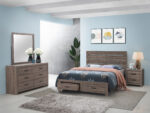 Brantford 4-piece Queen Bedroom Set Barrel Oak product image