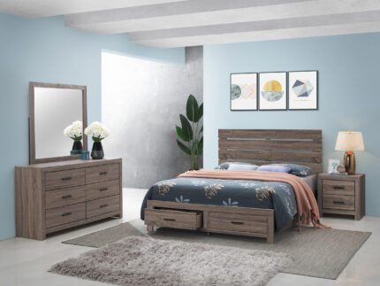 Brantford 4-piece Queen Bedroom Set Barrel Oak product image