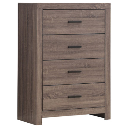 Brantford 4-drawer Bedroom Chest Barrel Oak product image