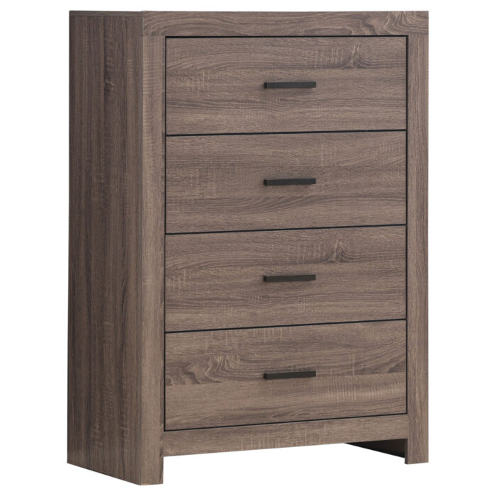 Brantford 4-drawer Bedroom Chest Barrel Oak product image