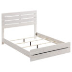 Brantford Wood Eastern King Panel Bed Coastal White product image