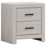 Brantford 2-drawer Nightstand Coastal White product image