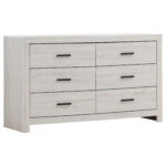 Brantford 6-drawer Dresser Coastal White product image