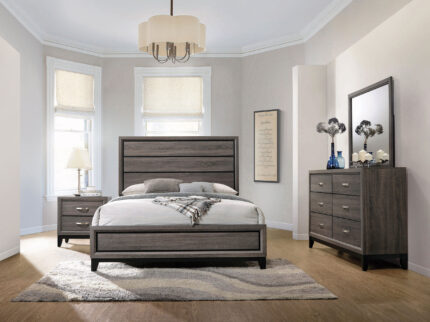 Watson 4-piece California King Bedroom Set Grey Oak product image