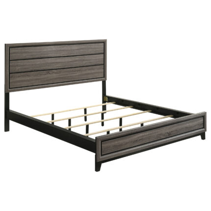 Watson Wood California King Panel Bed Grey Oak product image