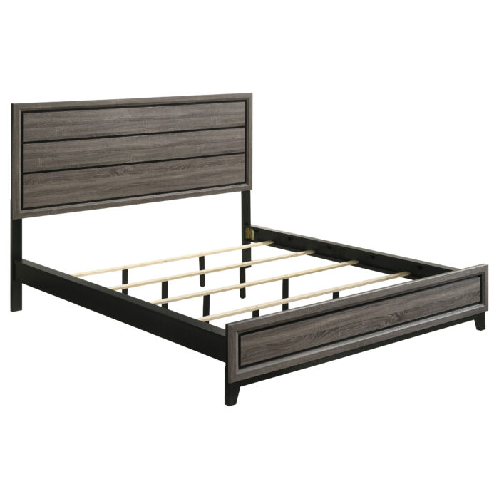Watson Wood California King Panel Bed Grey Oak product image