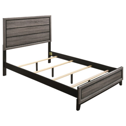 Watson Wood Queen Panel Bed Grey Oak product image