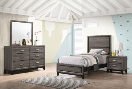 Watson 4-piece Twin Bedroom Set Grey Oak product image