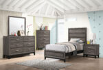 Watson 5-piece Twin Bedroom Set Grey Oak product image