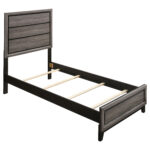 Watson Wood Twin Panel Bed Grey Oak product image