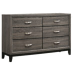 Watson 6-drawer Dresser Grey Oak product image